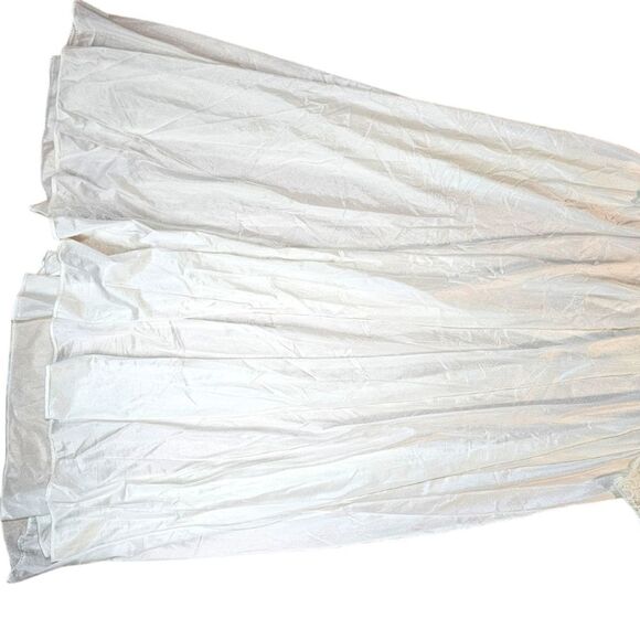 Vintage Shadow Line White Lace Robe Large - Picture 7 of 14